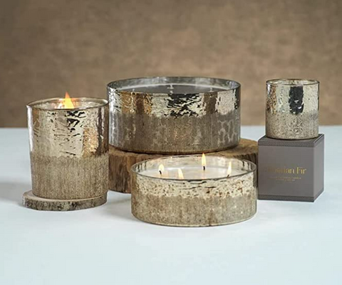 Everyday Scented Cylindrical Candle with Eucalyptus Cedarwood