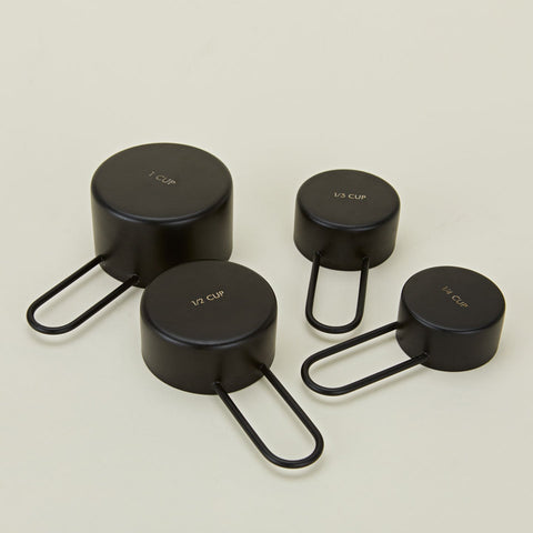 SIMPLE MEASURING CUPS - BLACK