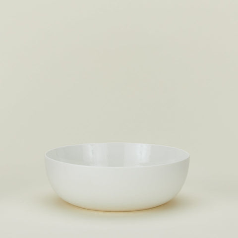 SIMPLE PORCELAIN SERVING BOWL
