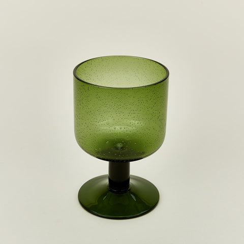 Hawkins New York Minimalist Seeded Glass Stemware Glassware - Set of 4