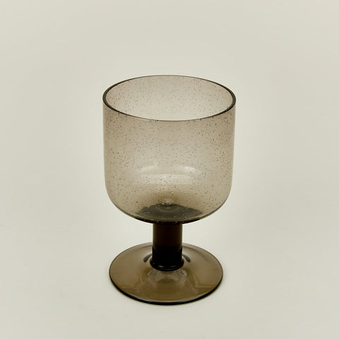 Hawkins New York Stemware Minimalist Seeded Glass Glassware - Set of 4