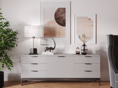 Skye Column Table Lamp Modern Elegant Accent Piece