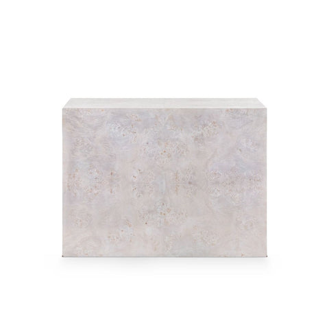 Timeless Minimalist Curved Nightstand in Mid Century Style