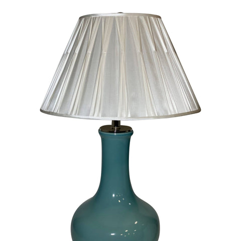 Snow Smocked Pleat Silk - Empire - 18"