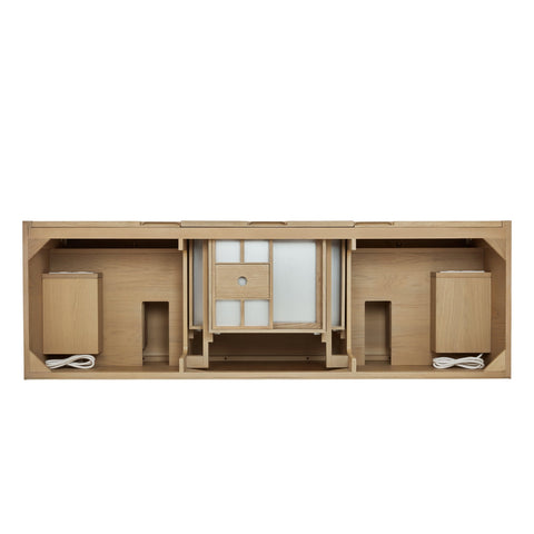 James Martin Furniture Solene Contemporary Freestanding Bathroom Vanity