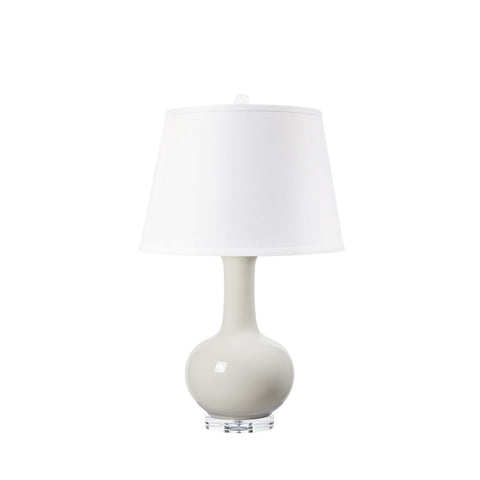 Somerset Elegant Drum Table Lamp with Finial