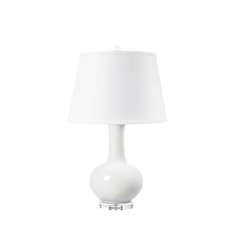 Somerset Elegant Drum Table Lamp with Finial