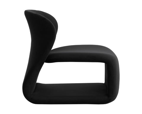 Timeless Minimalist Contemporary Slipper Lounge Chair