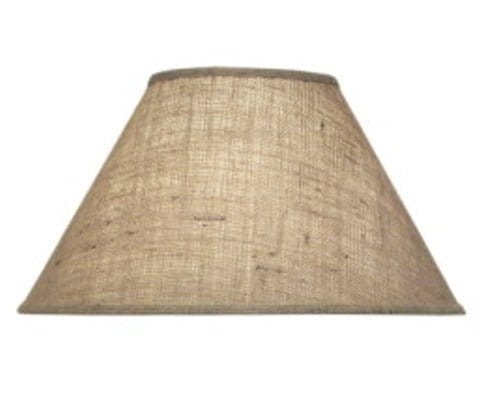 Stiffel Lampshade - 20” Natural Burlap
