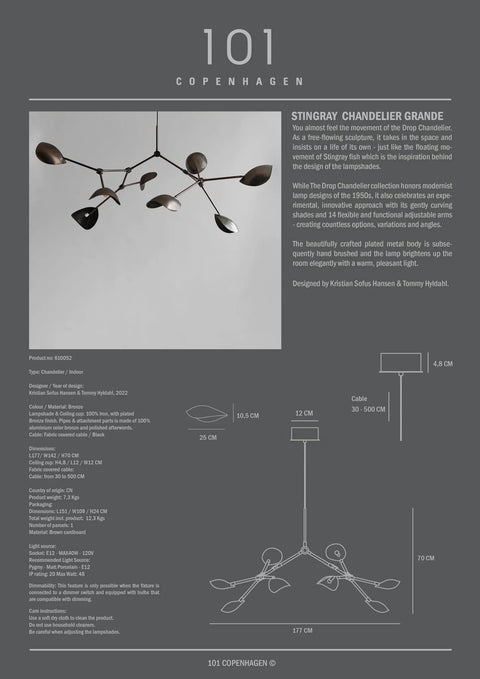 Stingray Chandelier