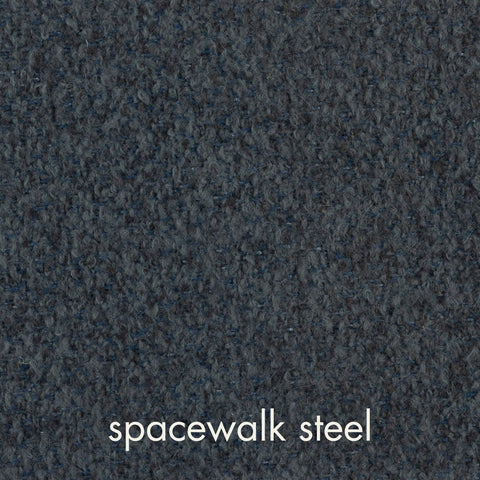 Modern Tuxedo Sofa in Off The Press Ash Upholstered Fabric