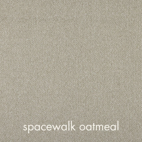 Modern Tuxedo Sofa in Off The Press Ash Upholstered Fabric