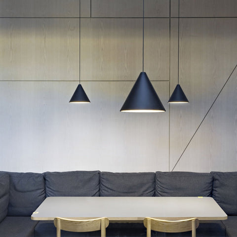 String Lights Cone Pendant Light - Single