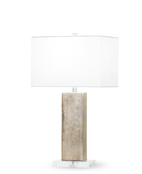 Sumatra Ambient Handcrafted Column Table Lamp Modern