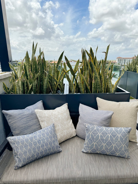 Anaya Outdoor Living & Garden Coastal Accent Pillow - 14 x 20 - 20 x 20