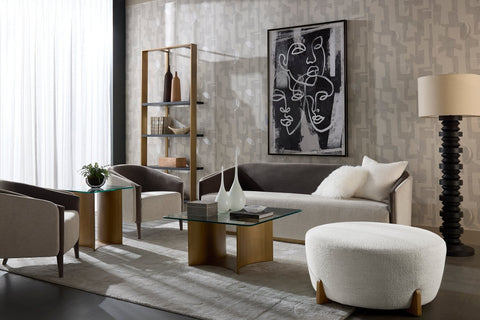 Dalton Modern Etagere Bookcase