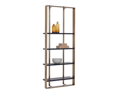Dalton Modern Etagere Bookcase