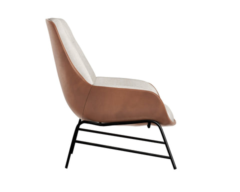 Belfast Modern Timeless Minimalist Upholstered Lounge Chair