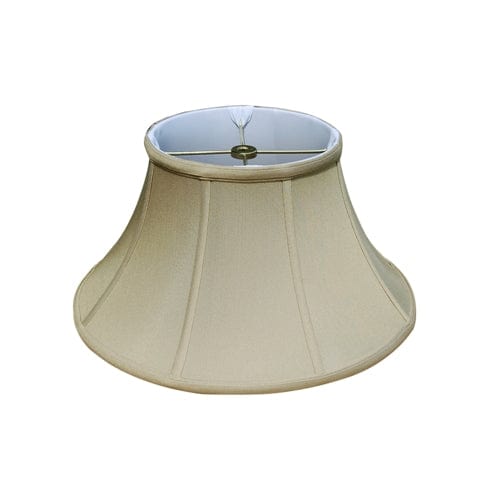 Swing Arm Bell Anna Rayon Lamp Shade - Coffee