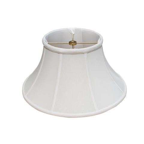 Swing Arm Bell Anna Rayon Lamp Shade - Off White