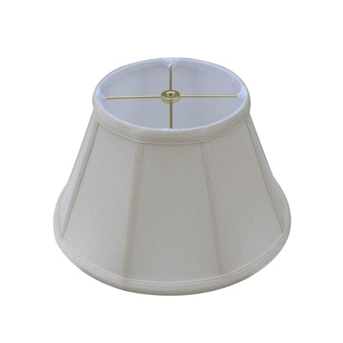 Swing Arm Empire Supreme Satin Lamp Shade - Off White