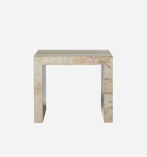 EJ Victor Victor Monaco Modern Stripe Rectangle Center Accent Table - 26 W