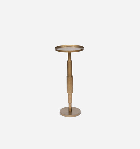 Timeless Minimalist Modern Round Drum Drink Table