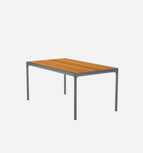 Houe Minimalist Rectangle Dining Table for Outdoor Living