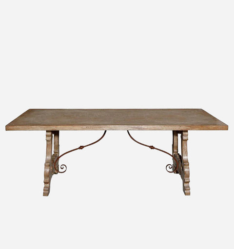 Bennett Timeless Minimalist Refectory Dining Table Scandinavian