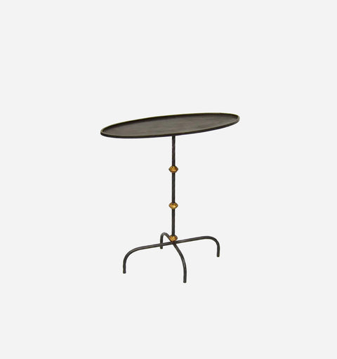 Bennett Timeless Minimalist Oval Center Table Modern Accent Table