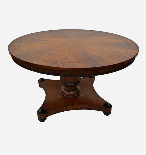 Bennett Timeless Minimalist Tulip Round Dining Table