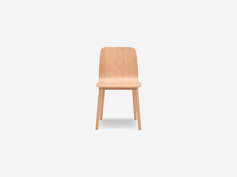 Timeless Minimalist Modern Bentwood Dining Side Chair