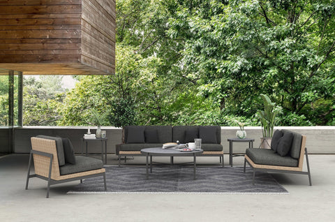 Terra Lawn & Garden Mid Century Accent Chair Outdoor Furniture