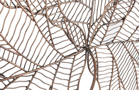 Tri Leaf Wall Art Decorating Essentials Organic Wall Sculpture