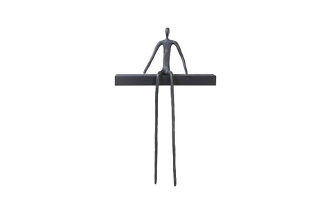 Decorating Essentials Contemporary Abstract Metal Sculpture