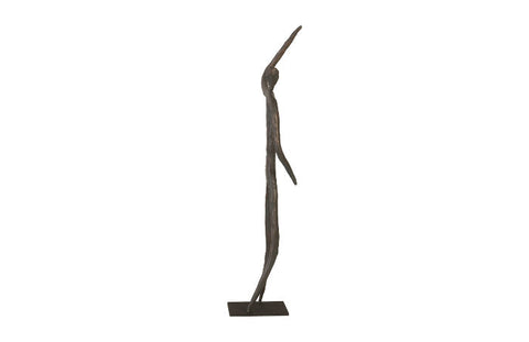 Decorating Essentials Contemporary Asymmetrical Metal Sculpture