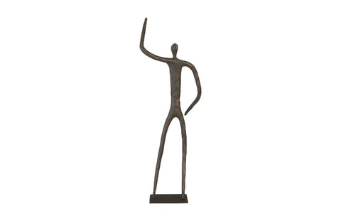 Decorating Essentials Contemporary Asymmetrical Metal Sculpture