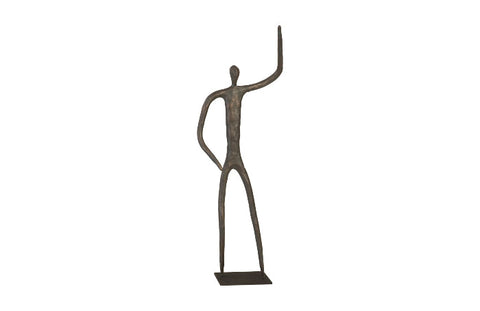 Decorating Essentials Contemporary Asymmetrical Metal Sculpture
