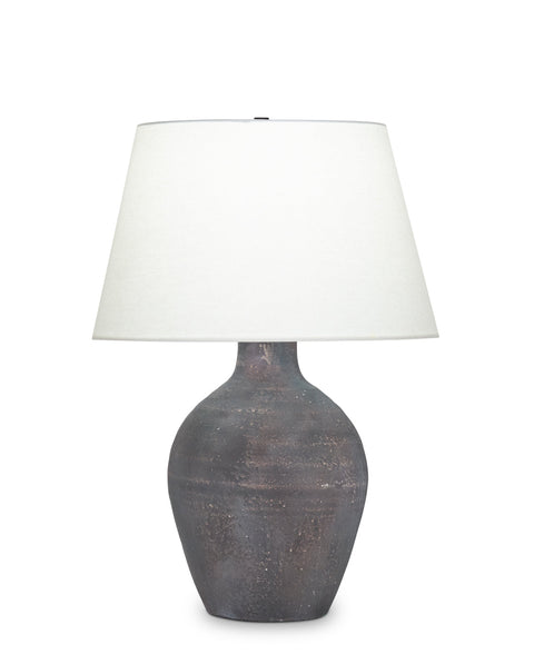 Theo Accent Rustic Drum Table Lamp