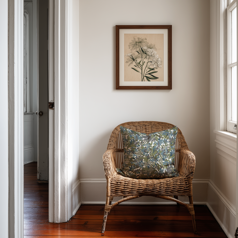 Thicket Throw Pillow in Emerald