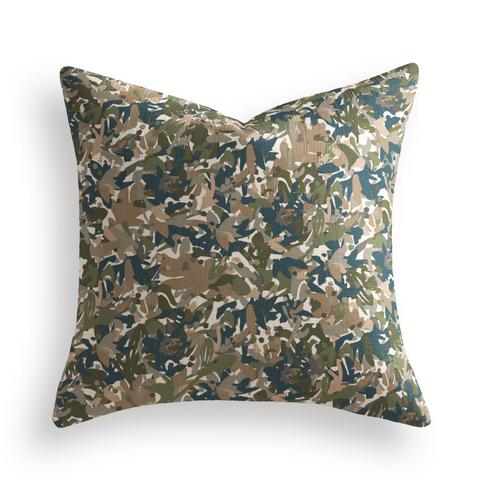 Thicket Throw Pillow in Olive