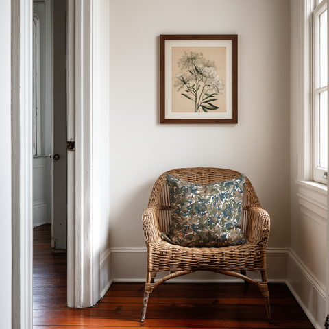 Thicket Throw Pillow in Olive