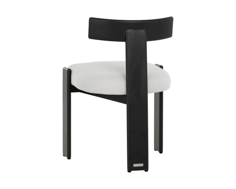 Timeless Minimalist Modern Upholstered Dining Side Chair