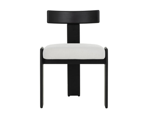 Timeless Minimalist Modern Upholstered Dining Side Chair