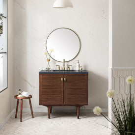 Amberly Mid Century Freestanding Bathroom Vanity