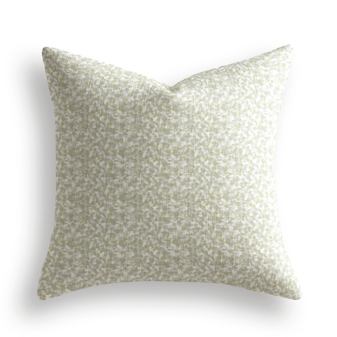 Tortoise Throw Pillow in Honeydew