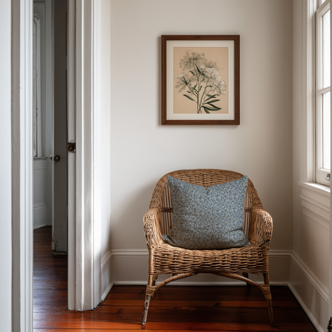 Tortoise Throw Pillow in Thistle