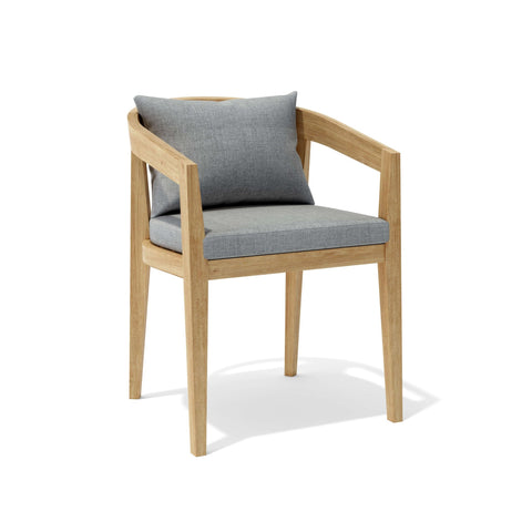Scandinavian Outdoor Living & Garden Teak Dining Armchair