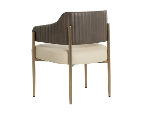 Dillon Timeless Minimalist Contemporary Dining Armchair
