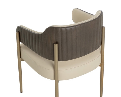 Dillon Timeless Minimalist Contemporary Dining Armchair